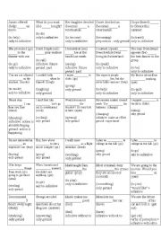 English Worksheet: gerund or infinitive