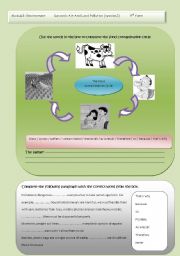 English Worksheet: lesson one air and land pollution second session