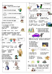 English Worksheet: exam