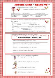 English Worksheet: FUTURE