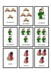 English Worksheet: Christmas go_fish_9