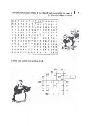 English Worksheet: Numbers