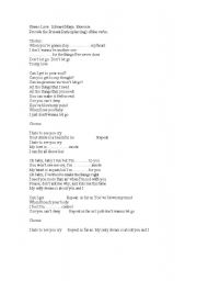 English Worksheet: Stereo Love. 
