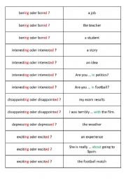 Boring or bored?