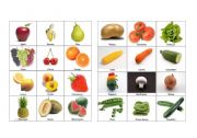 English Worksheet: Fruit and vegetables