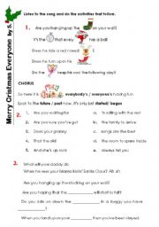 English Worksheet: Merry Christmas