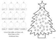 English Worksheet: christmas craft