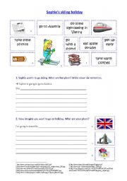 English Worksheet: Future tense: Going to