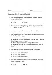 English Worksheet: Mouse Soup