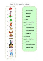 Christmas vocabulary