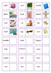 English Worksheet: school objects