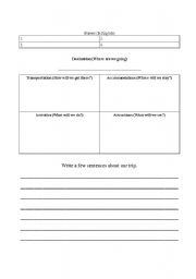 English worksheet: World Travel