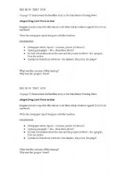 English Worksheet: See How They Run