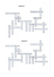 English Worksheet: Sports Crosswords