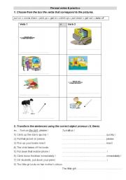 English worksheet: phrasal verbs