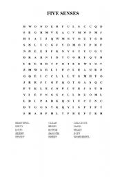 English Worksheet: PUZZLE