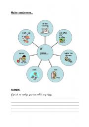 English Worksheet: If you ...