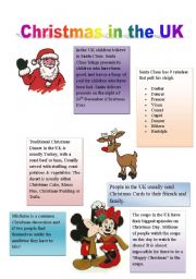 English Worksheet: Christmas in the UK