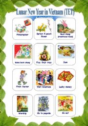 English Worksheet: Lunar new year in Vietnam