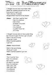 Believer lyrics in english