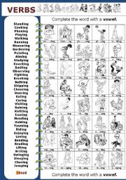 VERBS/ Present continuous