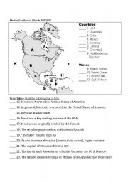 English worksheet: MEXICO worksheet