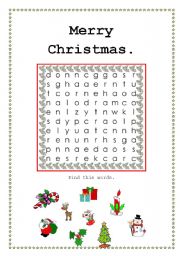 Christmas Wordsearch
