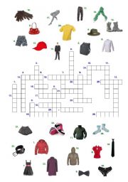 Crosswords - clothes