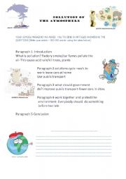 English Worksheet: AIR POLLUTION