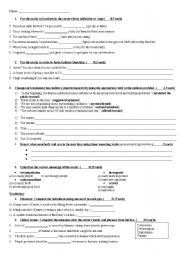 English Worksheet: Reported Speech Indirect Questions 