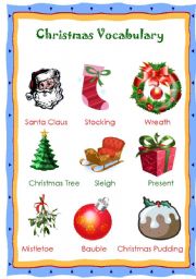 Christmas Vocabulary