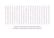 English Worksheet: parts of the body