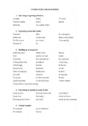 Connectors and Modifiers