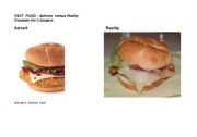 English worksheet: fast food