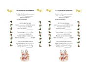 English worksheet: Song - Rudolph the Rednosed reindeer