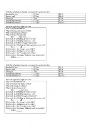 English worksheet: Post office - dialogue for adults 