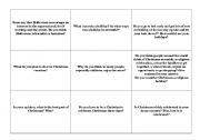 English Worksheet: HOLIDAY GAME 2/4