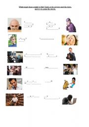 English worksheet: Character traits 3/3