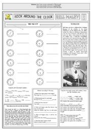 ROCK AROUND THE CLOCK - BILL HALEY - PART 02 - FULLY EDITABLE AND FULLY CORRECTABLE