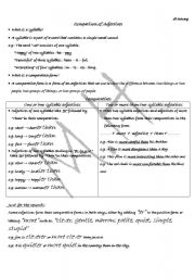 English Worksheet: Comparison of adjectives