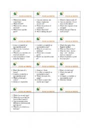 English Worksheet: Board game