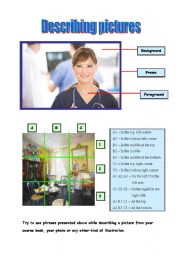 Describing pictures-useful expressions with examples