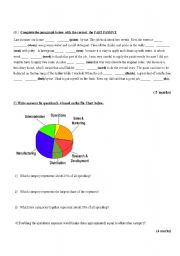 English Worksheet: passive voice: reports