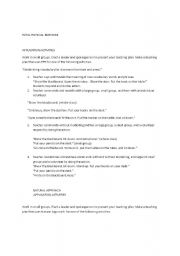 English Worksheet: total physical response
