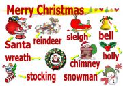 English Worksheet: CHRISTMAS POSTER