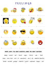 FEELINGS (emoticons)