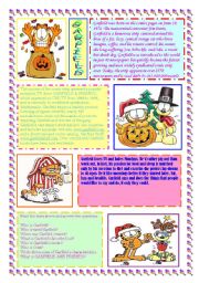 English Worksheet: Garfield the movie - 