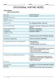 English Worksheet: 6-in-1 Situational Writing: All Youll Ever Need to Know about writing Reports, Letters, Speeches and Newsletters