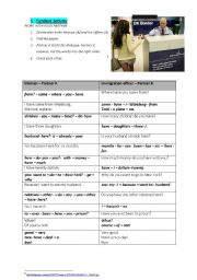 English Worksheet: Tandem activity - speaking - present perfect 