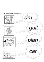 English worksheet: toys